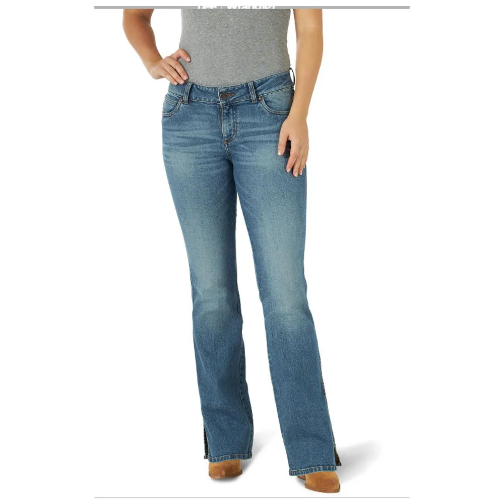 2317793 Wrangler Women's Retro Mae Bootcut Jean Mid Rise- Riley