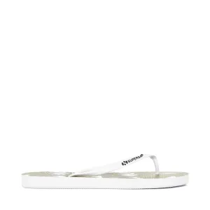 4121-FANRBRW - Slippers - Flip-Flop - Woman - PALMS-WHITE