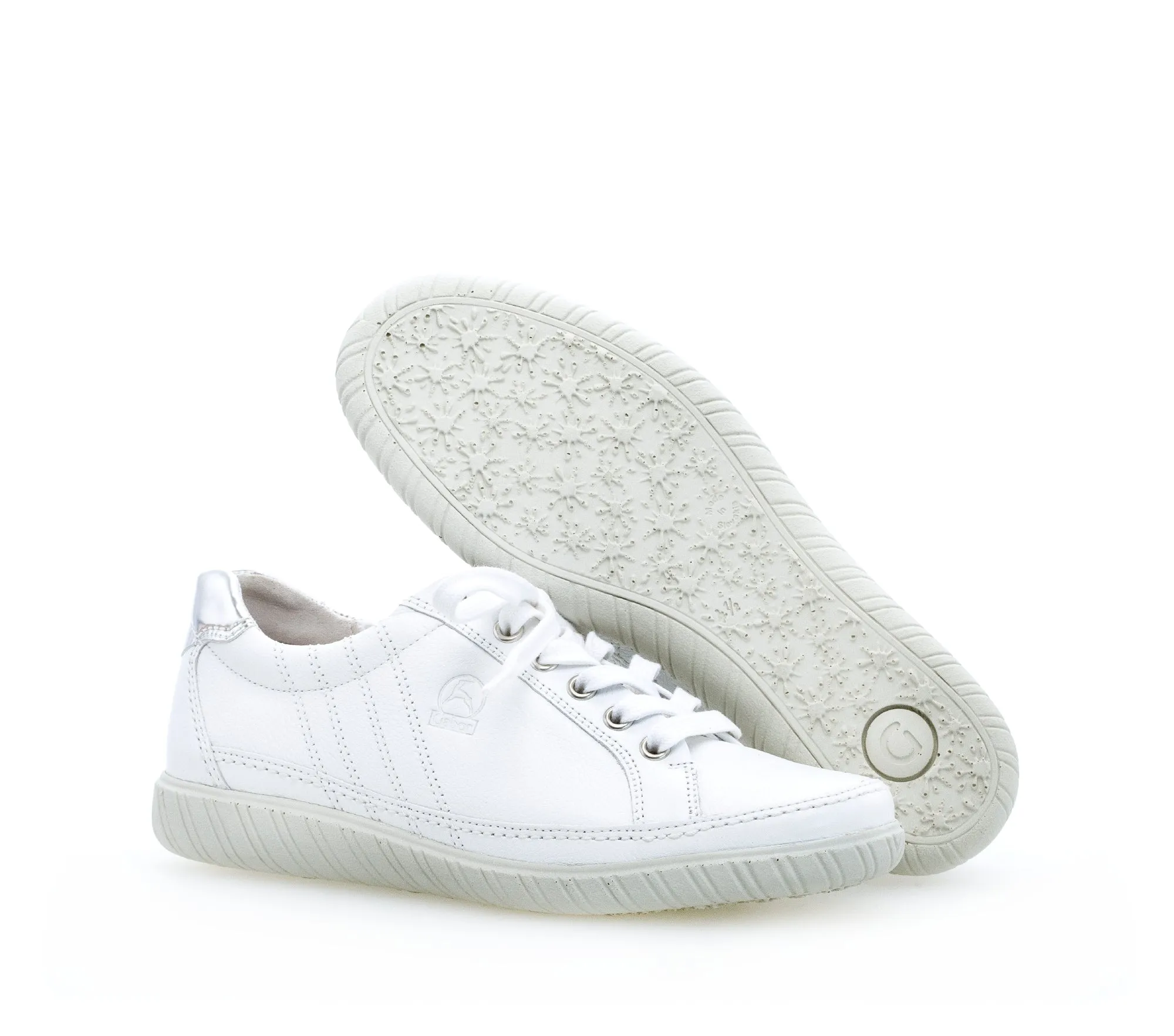 '46.458.50' women's lace-up sneaker - white