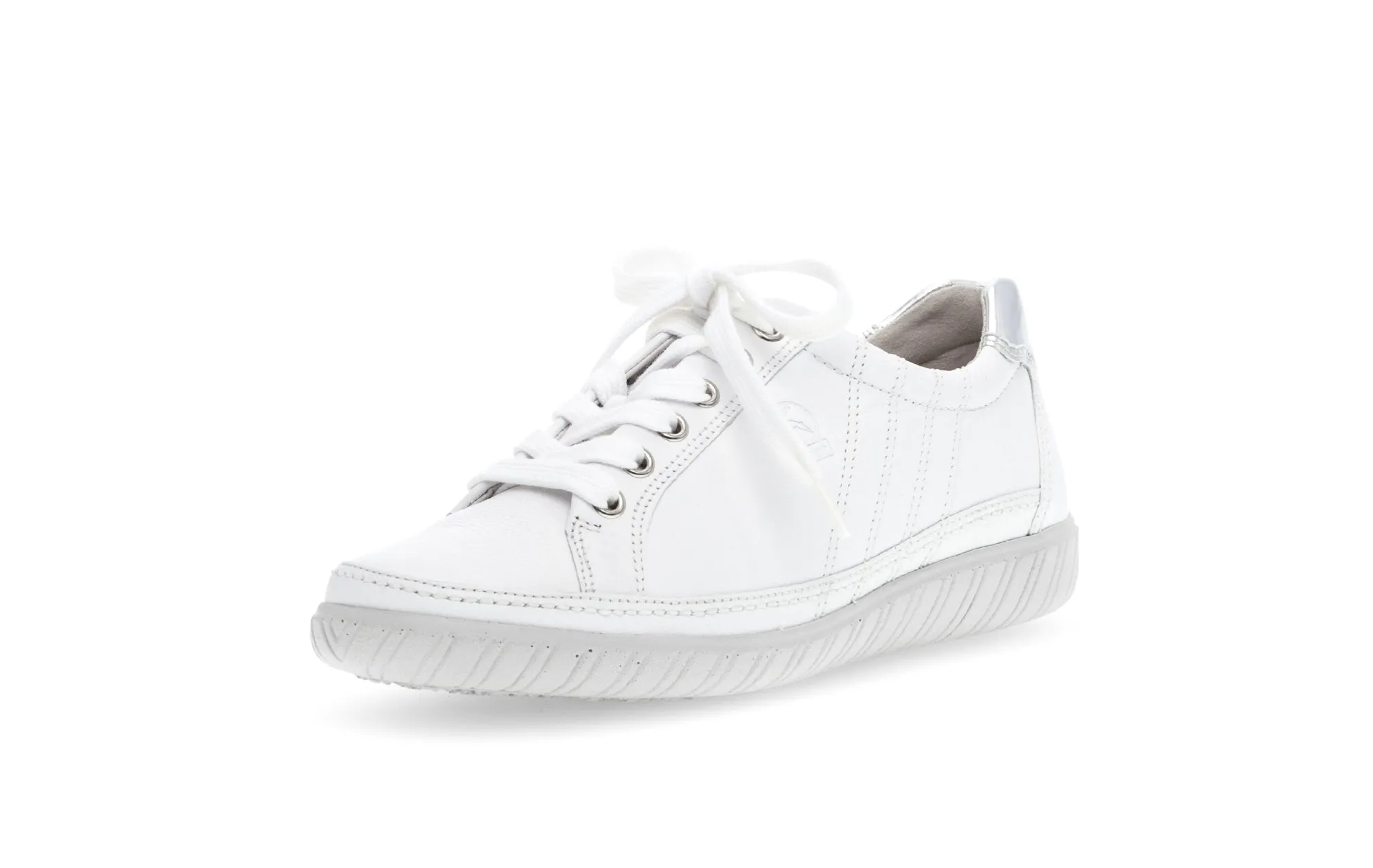 '46.458.50' women's lace-up sneaker - white