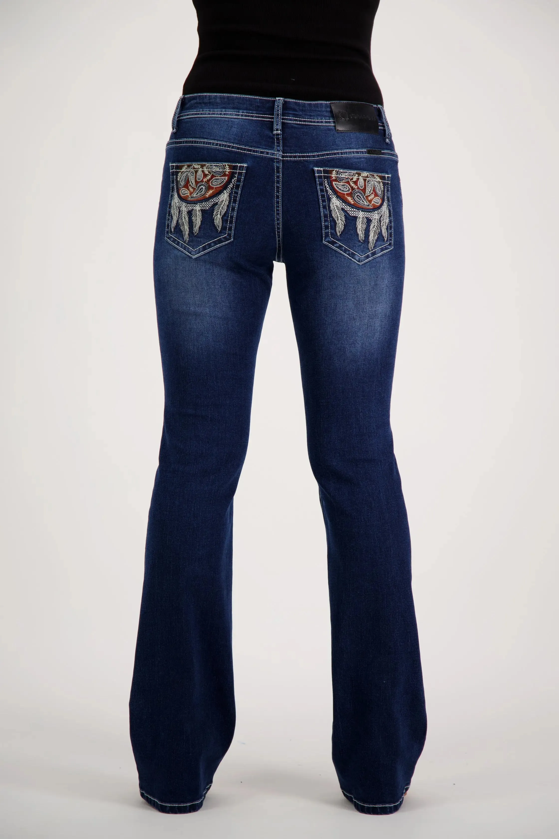 Alabama Bootcut Premium Stretch Denim Bling Jeans