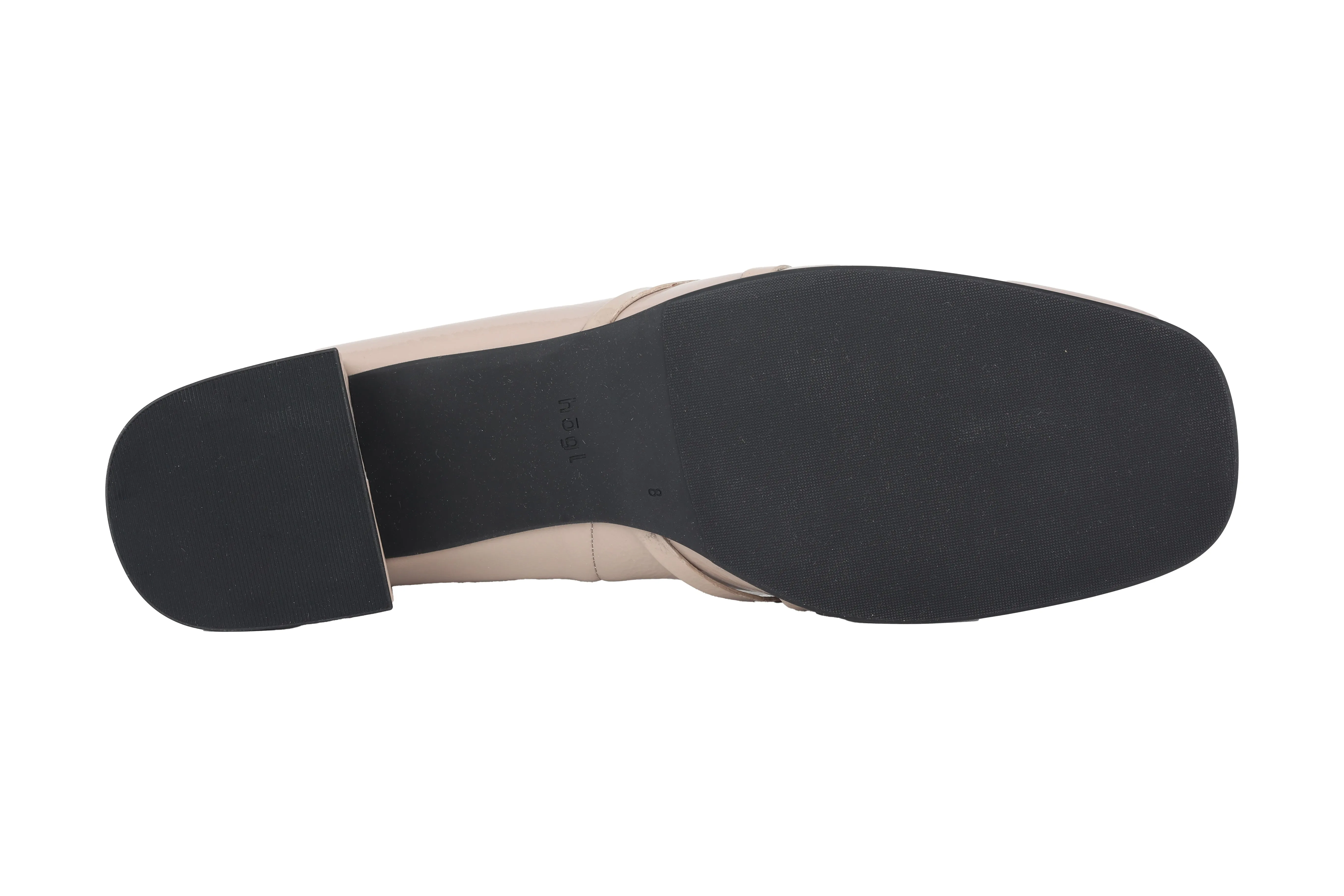 'Ally' women's pump - beige patent