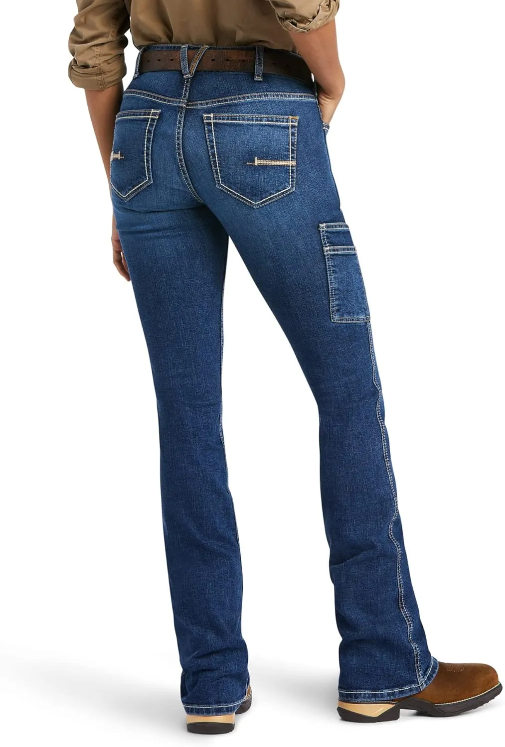 ARIAT Women's Rebar Durastretch Riveter Boot Cut Jean