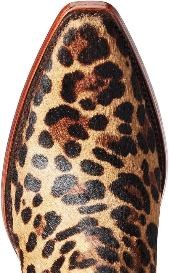 ARIAT Women's WMS Dixon Haircalf Leopard Hair on Fashion Boot