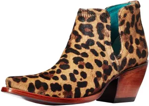 ARIAT Women's WMS Dixon Haircalf Leopard Hair on Fashion Boot