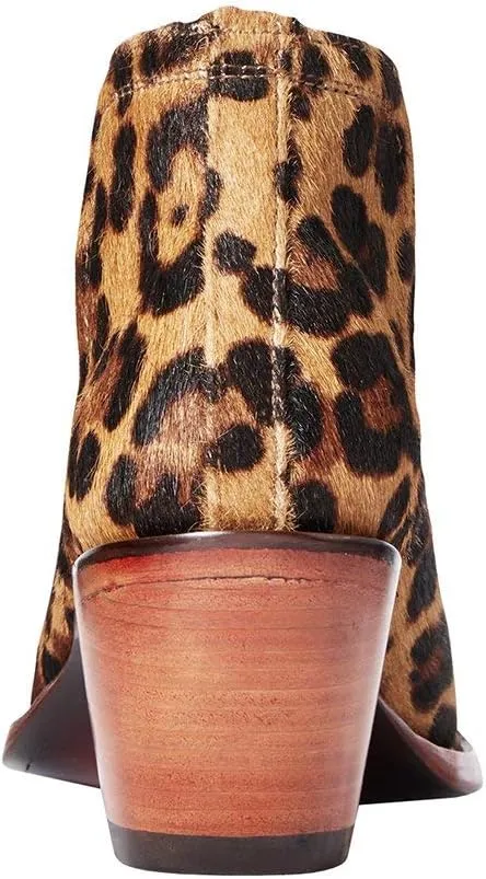 ARIAT Women's WMS Dixon Haircalf Leopard Hair on Fashion Boot