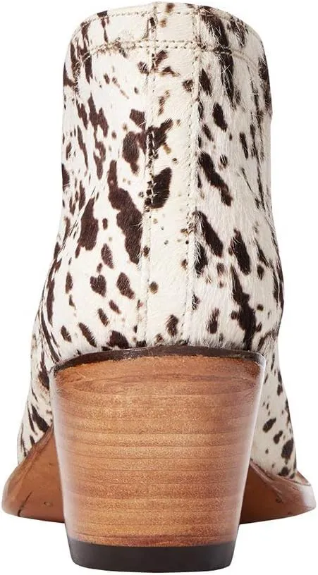 ARIAT Women's WMS Dixon Haircalf Leopard Hair on Fashion Boot