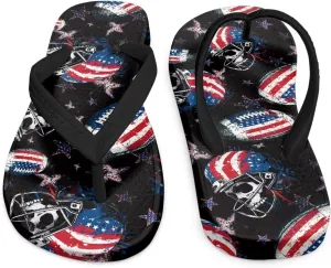 Ball Kids Sandals Summer Flip Flops Beach Slippers for Boys Girls Pool Swim Slides Sandal Non Slip Water Shoes