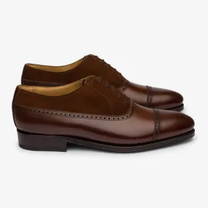 Balmoral Oxford - Dark Brown - Zip Last