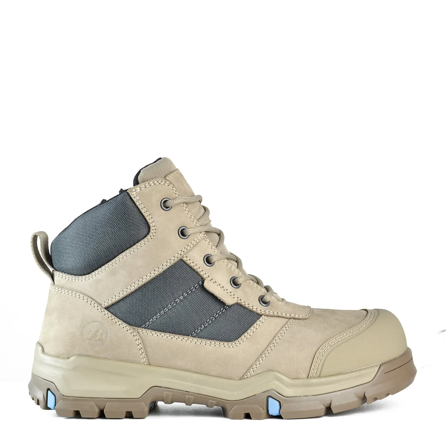 Bata Industrials - Mid Cut Slate/Stone Roy
