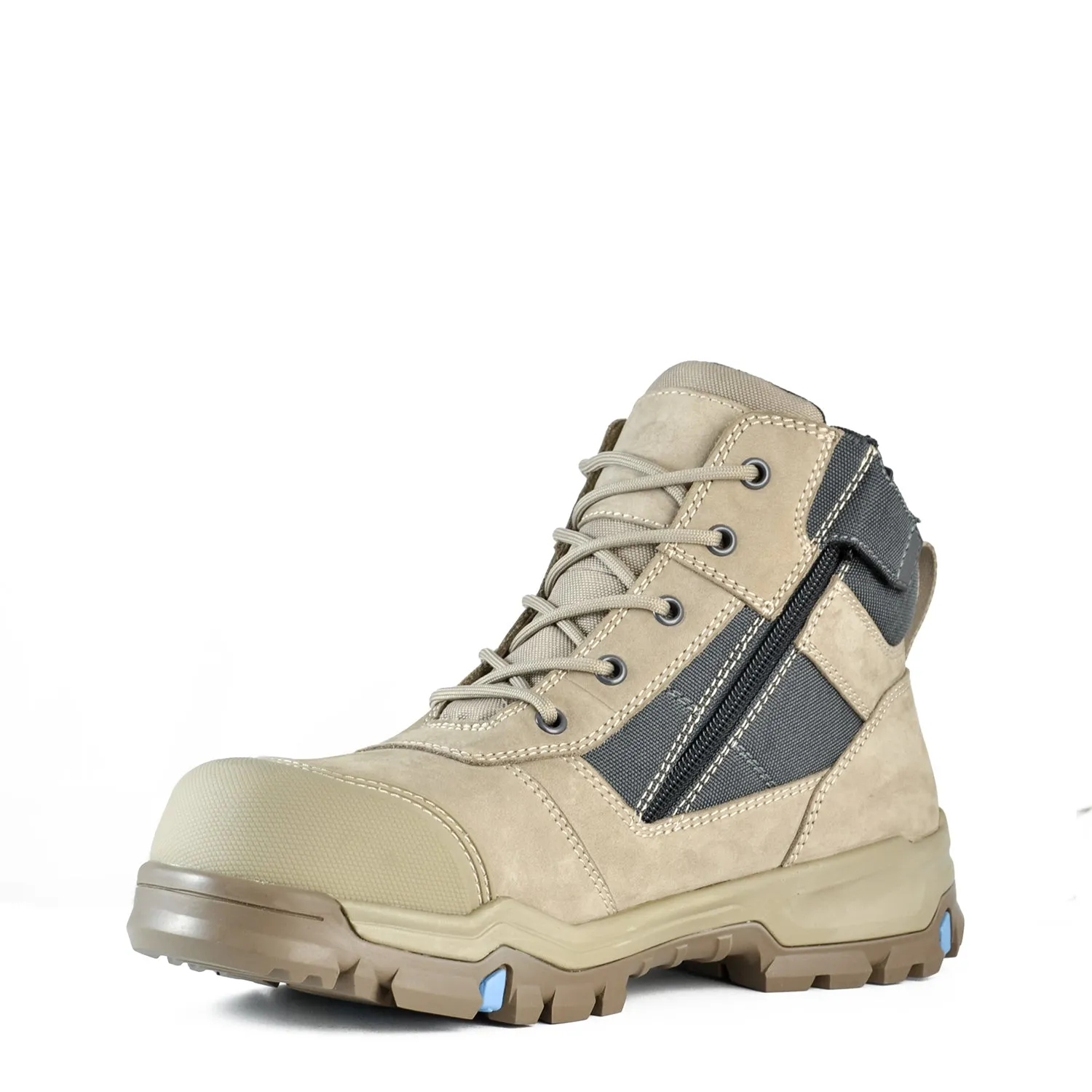 Bata Industrials - Mid Cut Slate/Stone Roy
