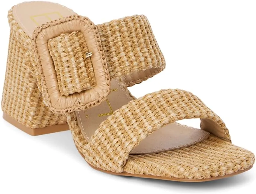 BEACH by Matisse Womens Lucy Block Casual Sandals Casual High Heel 3" & Up - Brown