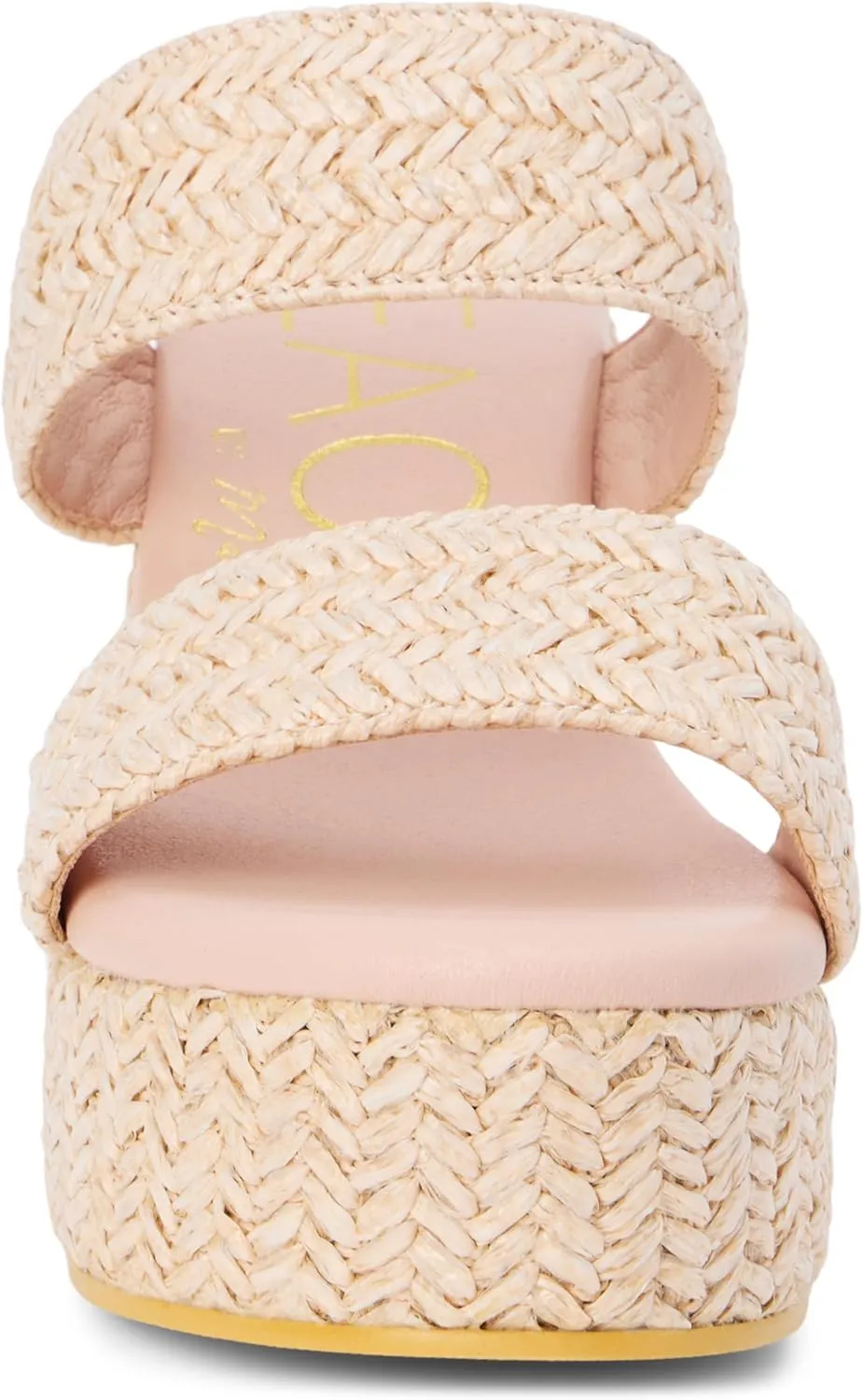BEACH by Matisse Womens Ocean Ave Platform Block Casual Sandals Casual High Heel 3" & Up - Beige