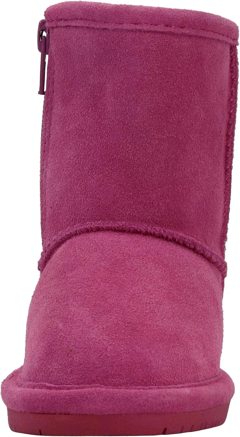 BEARPAW Unisex-Child Emma Toddler Zipper Mid Calf Boot