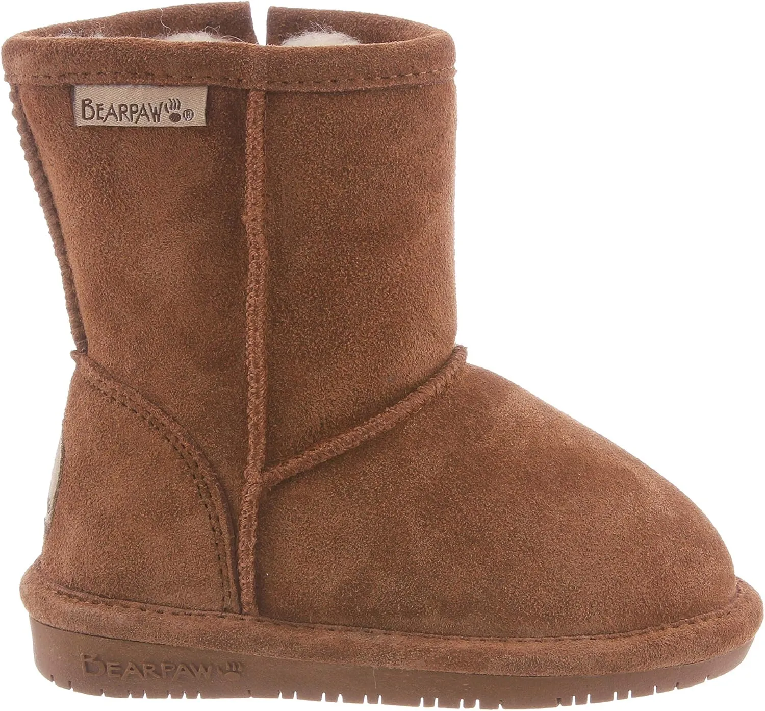 BEARPAW Unisex-Child Emma Toddler Zipper Mid Calf Boot