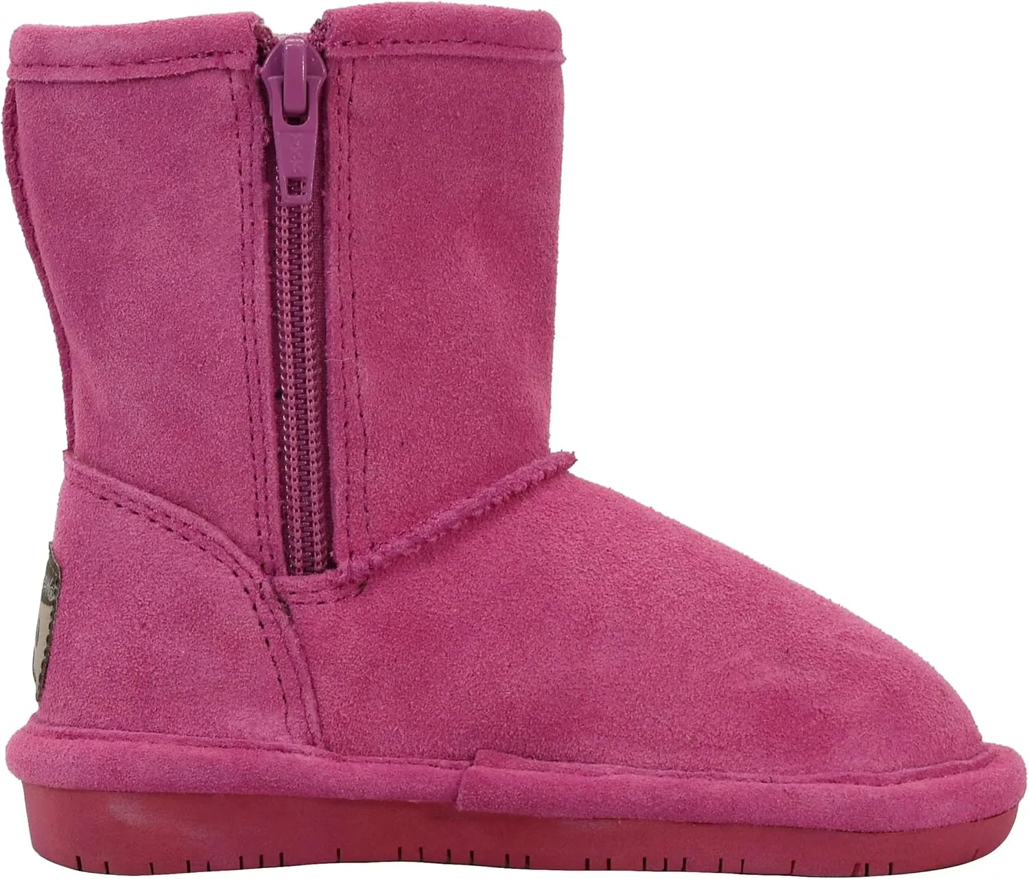 BEARPAW Unisex-Child Emma Toddler Zipper Mid Calf Boot
