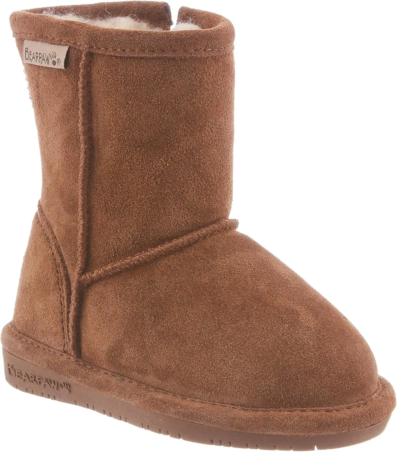 BEARPAW Unisex-Child Emma Toddler Zipper Mid Calf Boot