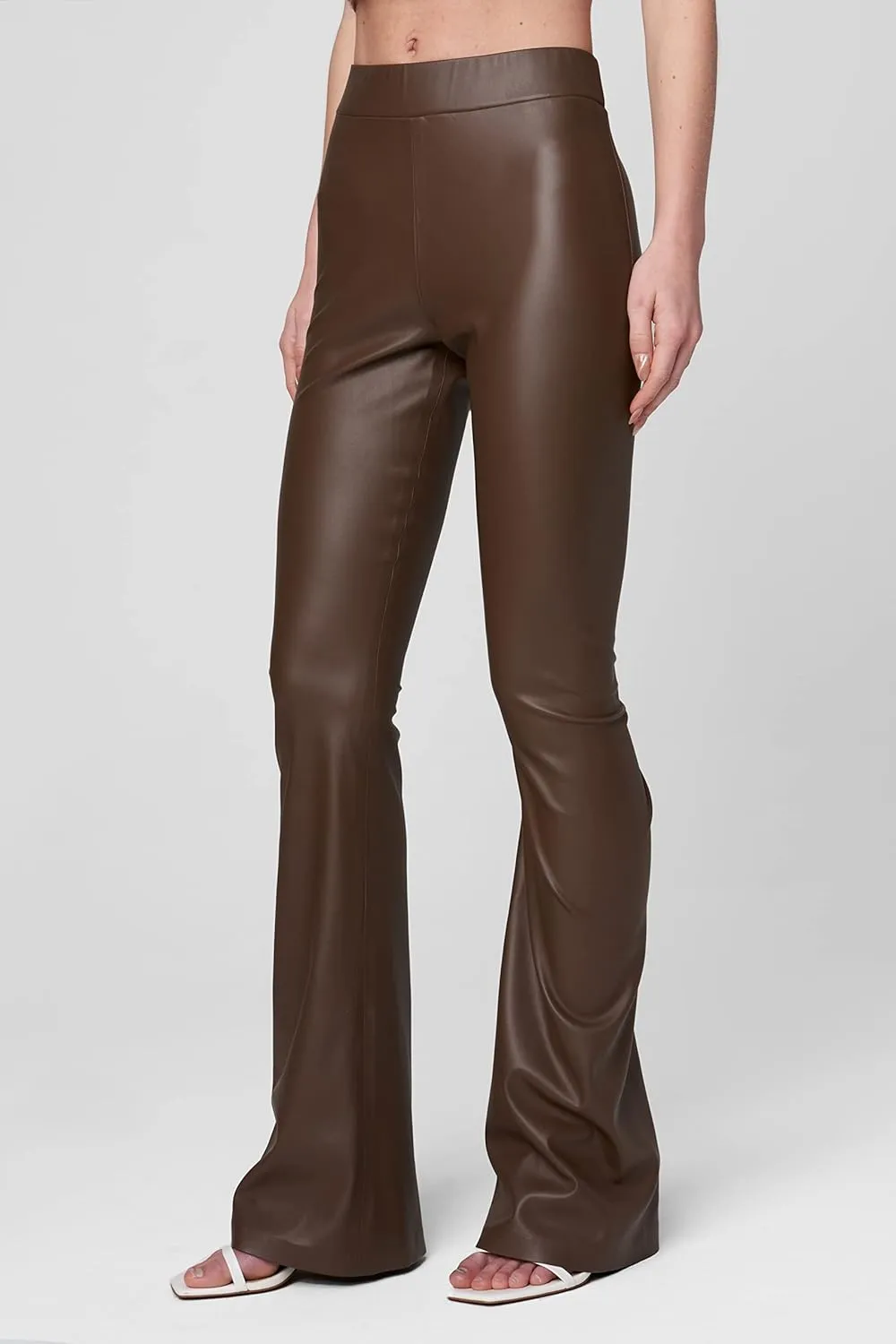 [BLANKNYC] Womens Hoyt Vegan Leather Mini Boot Cut Legging