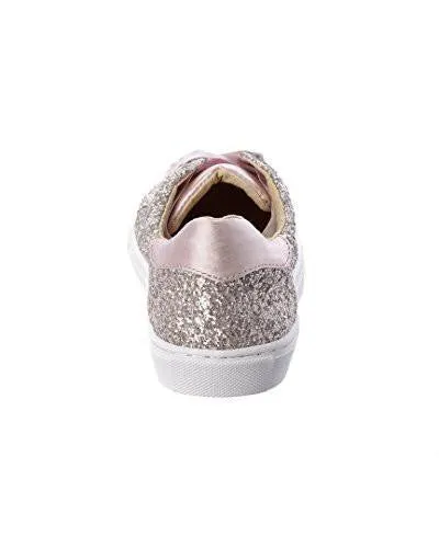 Blue By SbRae Fashion Sneaker, Blush Glitter, 7.5 M Us