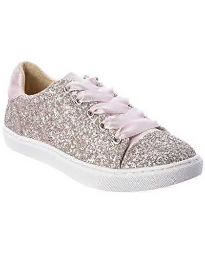 Blue By SbRae Fashion Sneaker, Blush Glitter, 7.5 M Us