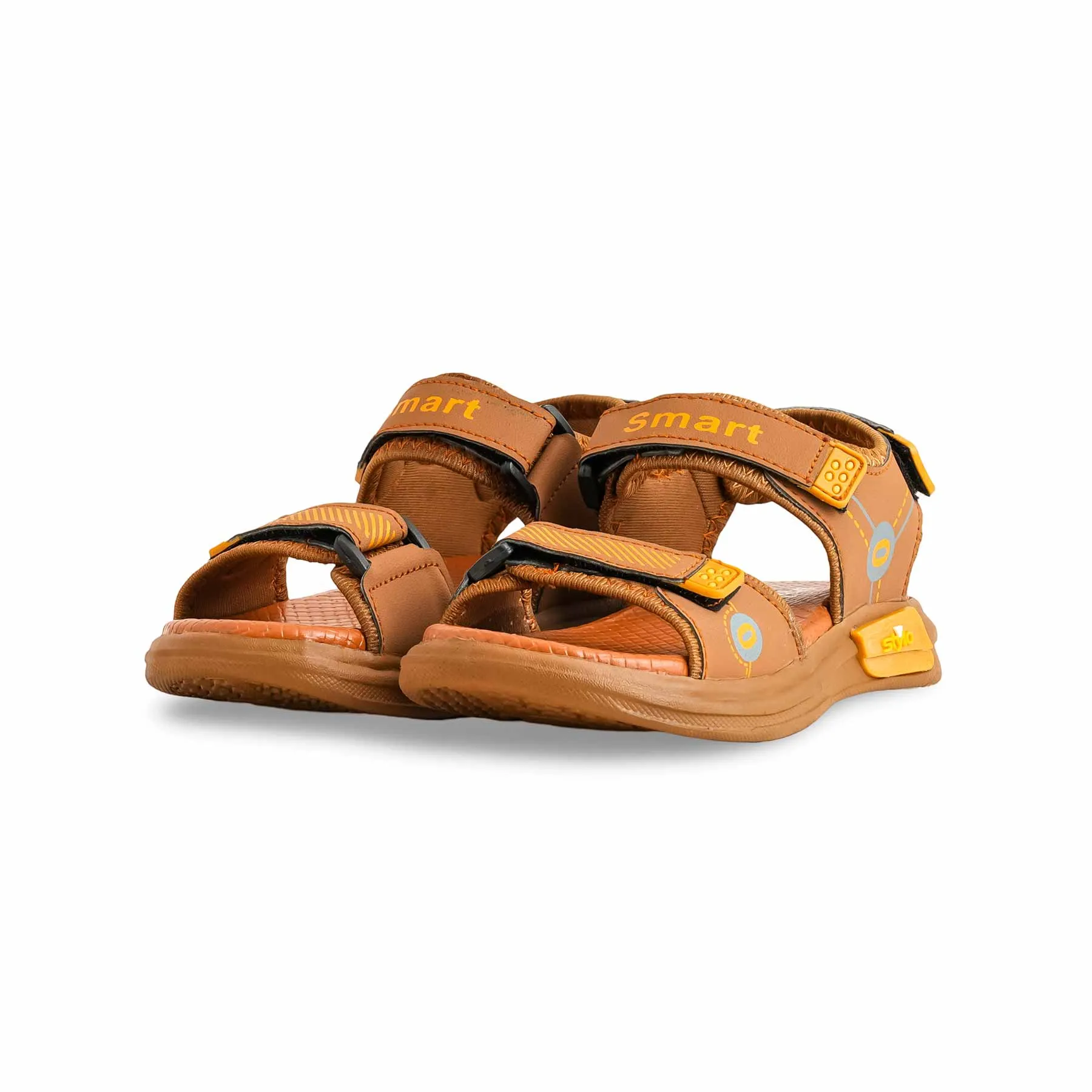 Boys Brown Casual Sandal KD4906