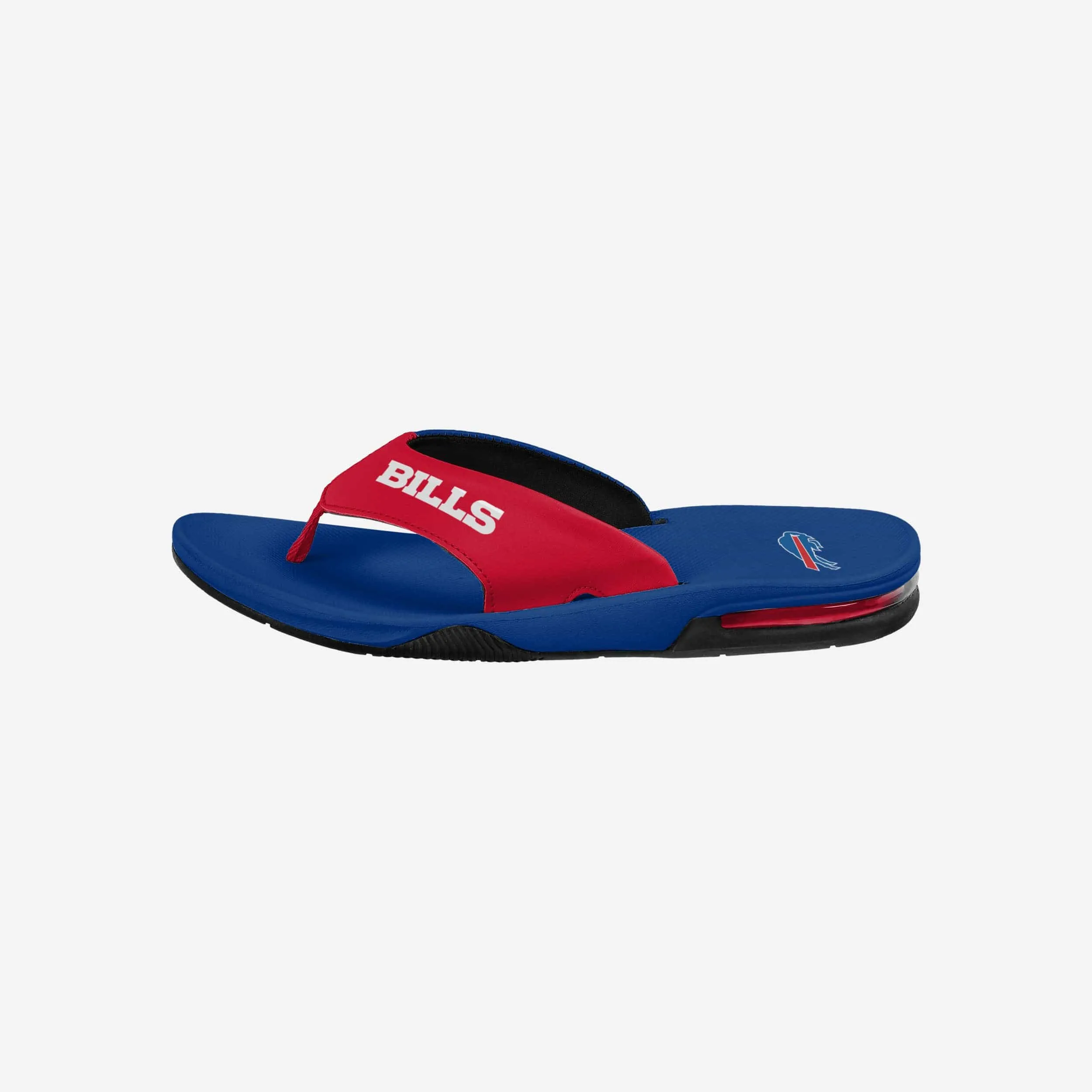 Buffalo Bills Team Color Contour Flip Flop