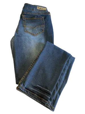 Buffalo Faye Mid Rise Stretch Boot Cut Jeans