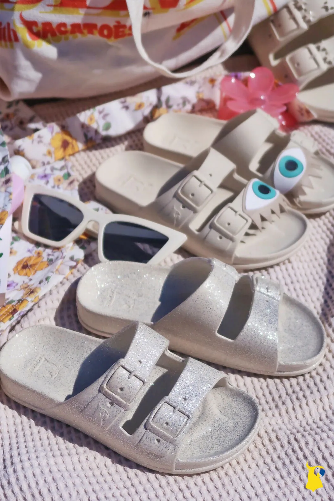 CACATOES Sandals - Belo Horizonte Craie (Babies Size)