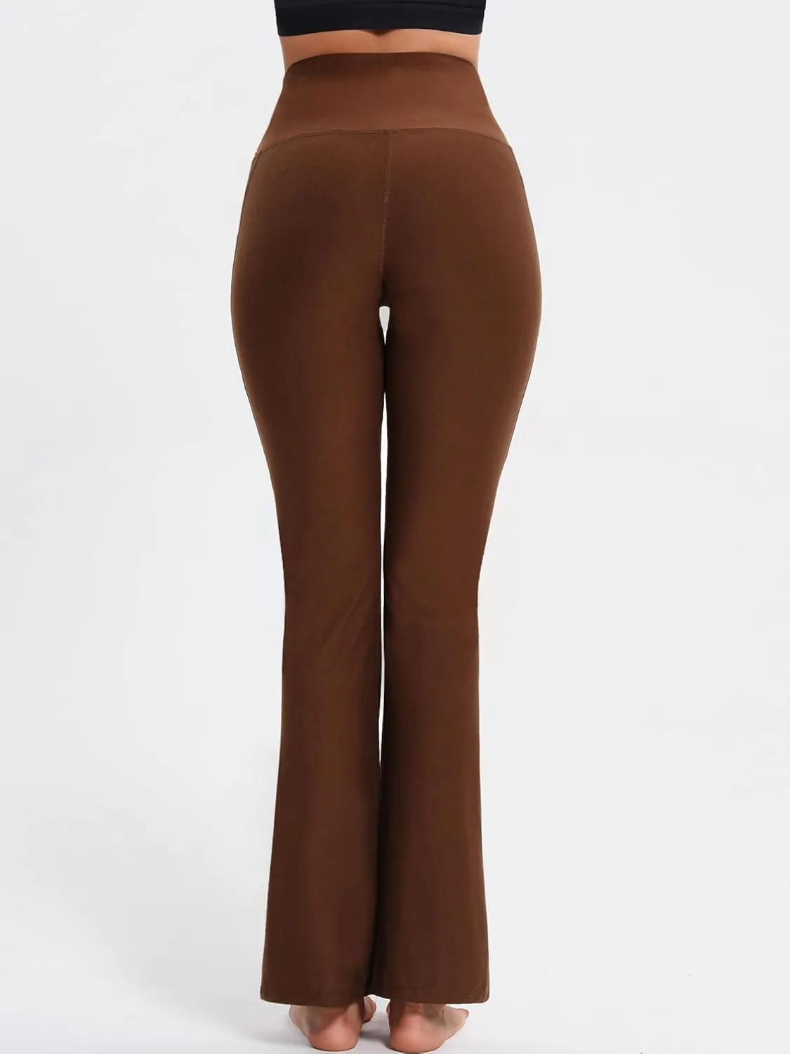 CADMUS Women's Workout Pants for Running High Waisted Yoga Leggings with Two Side Big Pockets