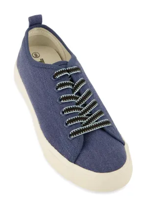 Canvas Lace Up Sneakers