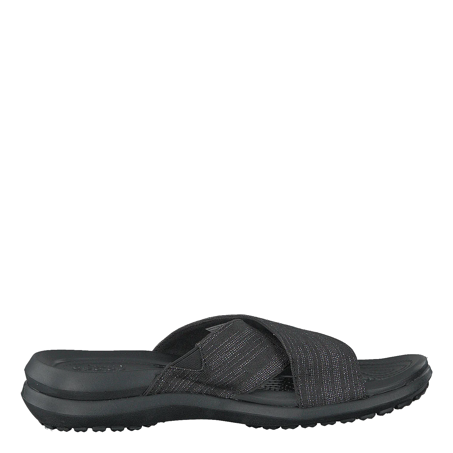 Capri Shimmer Xband Sandal Women Black / Black