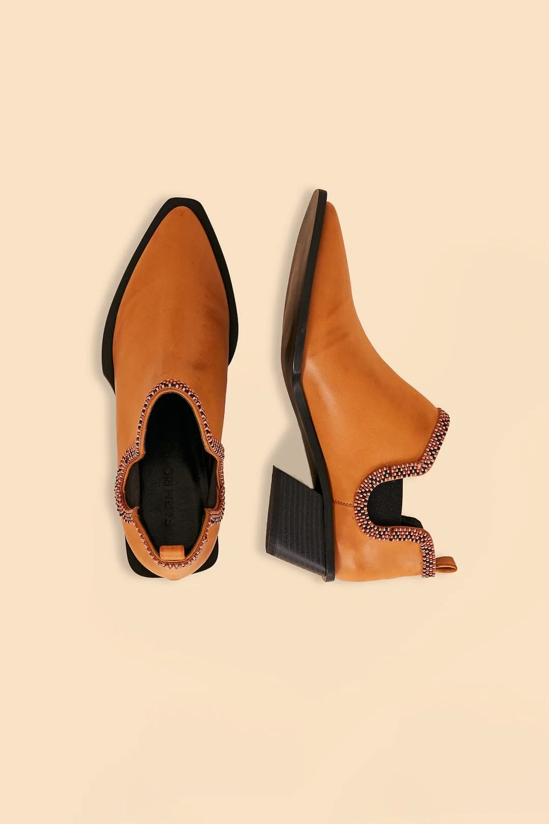 Caramel Low Cut Boot