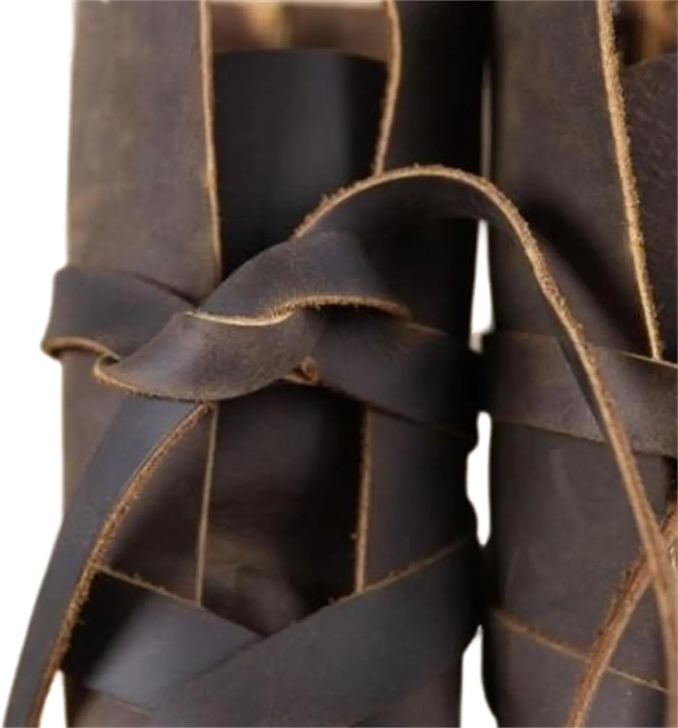 Caribbean Pirate Costume Boots Halloween Renaissance Medieval Leathe Boot Mid Calf Gothic Cosplay Boot Men Women Halloween
