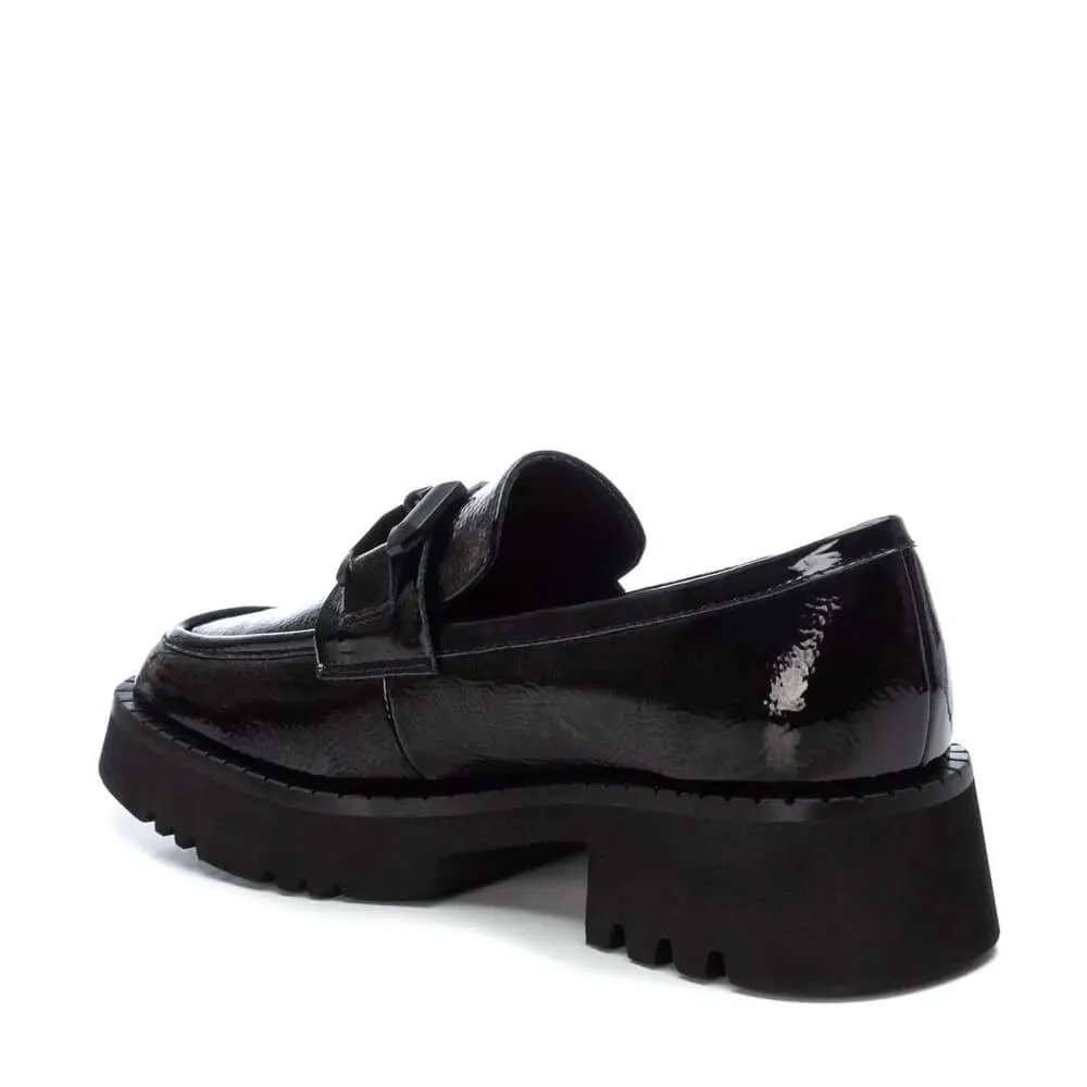 Carmela 16112401 Patent Leather Loafer-BLACK