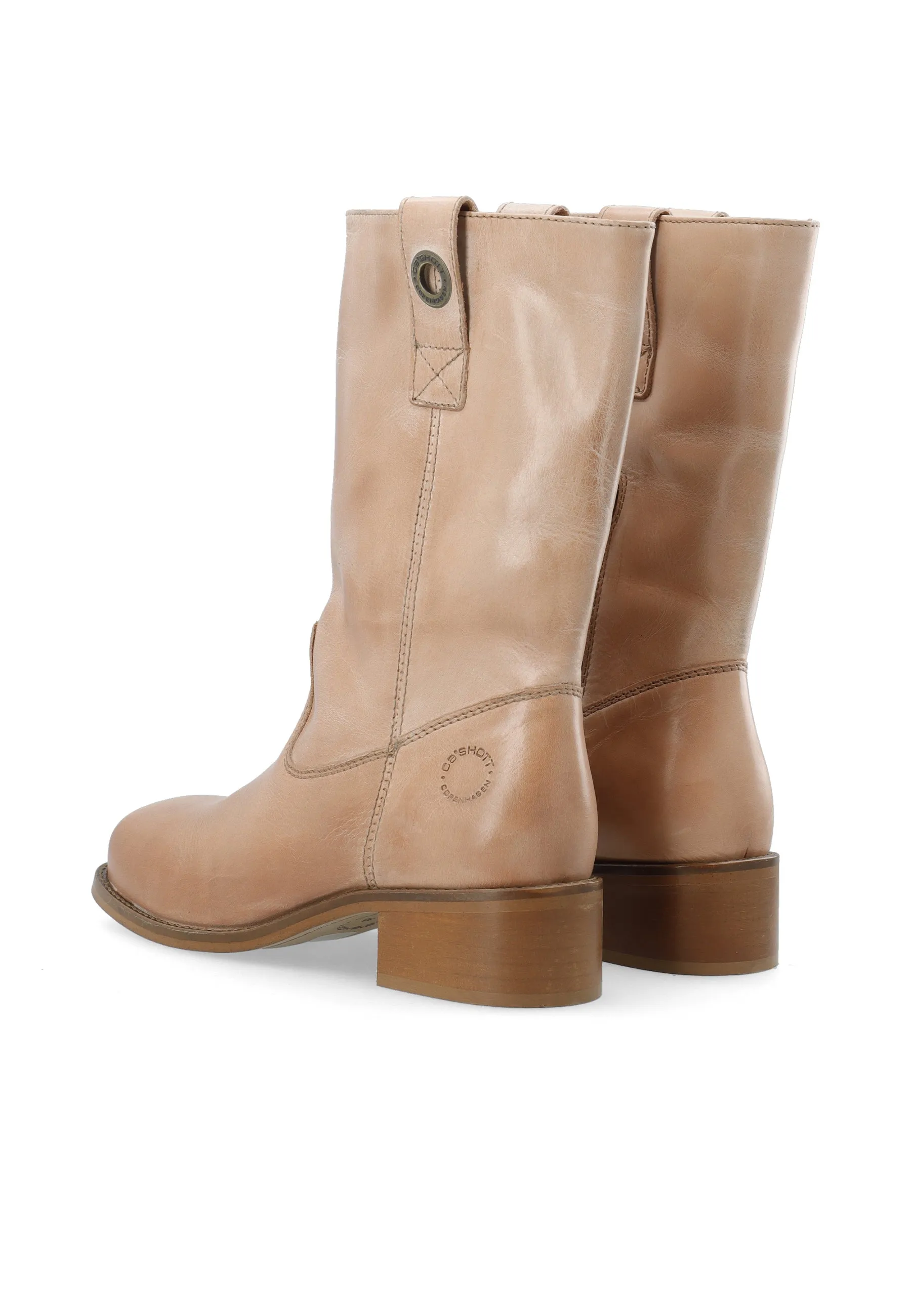 CASVILMA MID CUT BOOT - Light Cognac