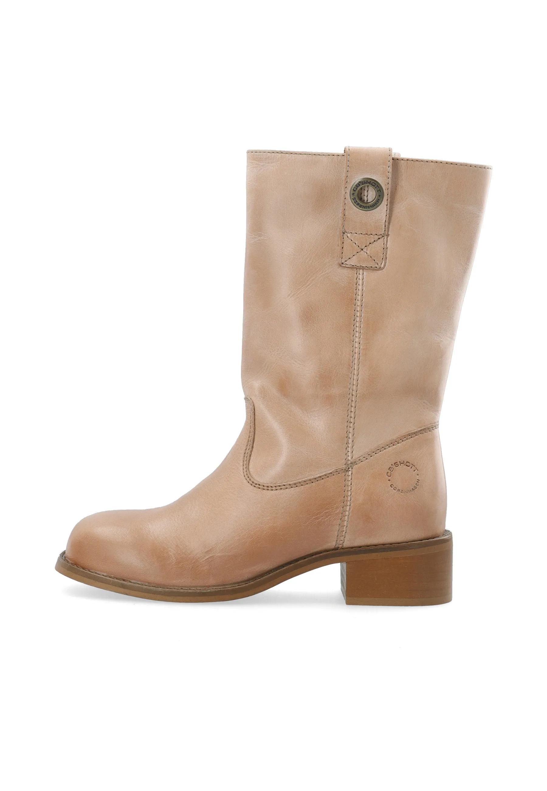 CASVILMA MID CUT BOOT - Light Cognac