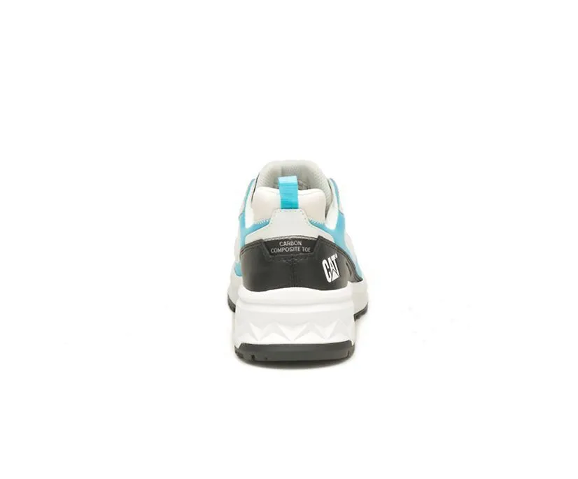 Caterpillar Women's Streamline Runner Carbon Composite Toe Work Shoe Black/Pink | Bright White/Black | Bright White/Blue