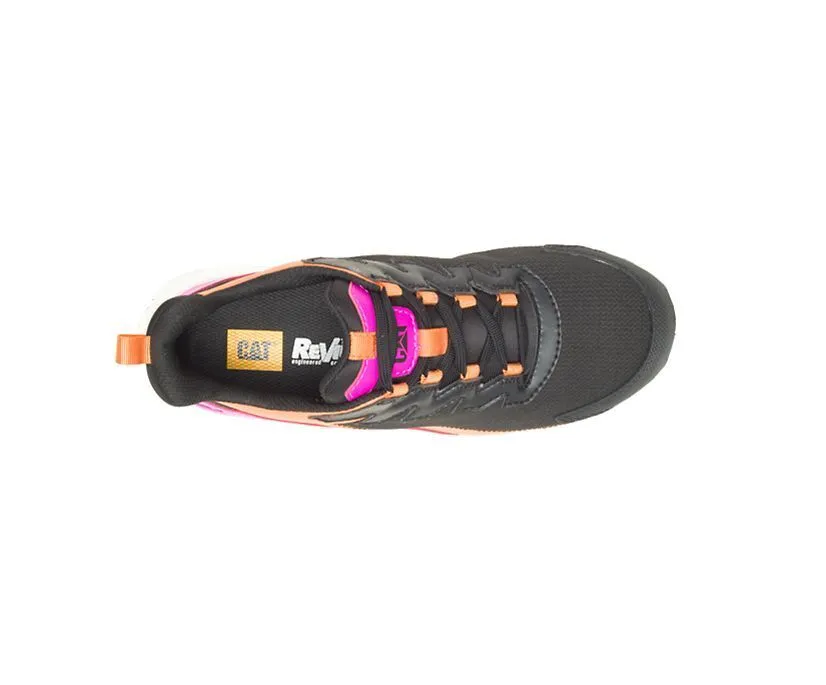 Caterpillar Women's Streamline Runner Carbon Composite Toe Work Shoe Black/Pink | Bright White/Black | Bright White/Blue