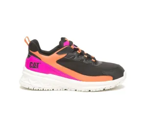 Caterpillar Women's Streamline Runner Carbon Composite Toe Work Shoe Black/Pink | Bright White/Black | Bright White/Blue