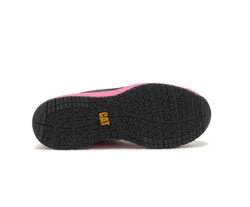 Caterpillar Women's Streamline Runner Carbon Composite Toe Work Shoe Black/Pink | Bright White/Black | Bright White/Blue