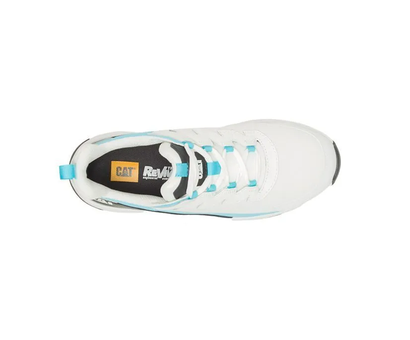 Caterpillar Women's Streamline Runner Carbon Composite Toe Work Shoe Black/Pink | Bright White/Black | Bright White/Blue