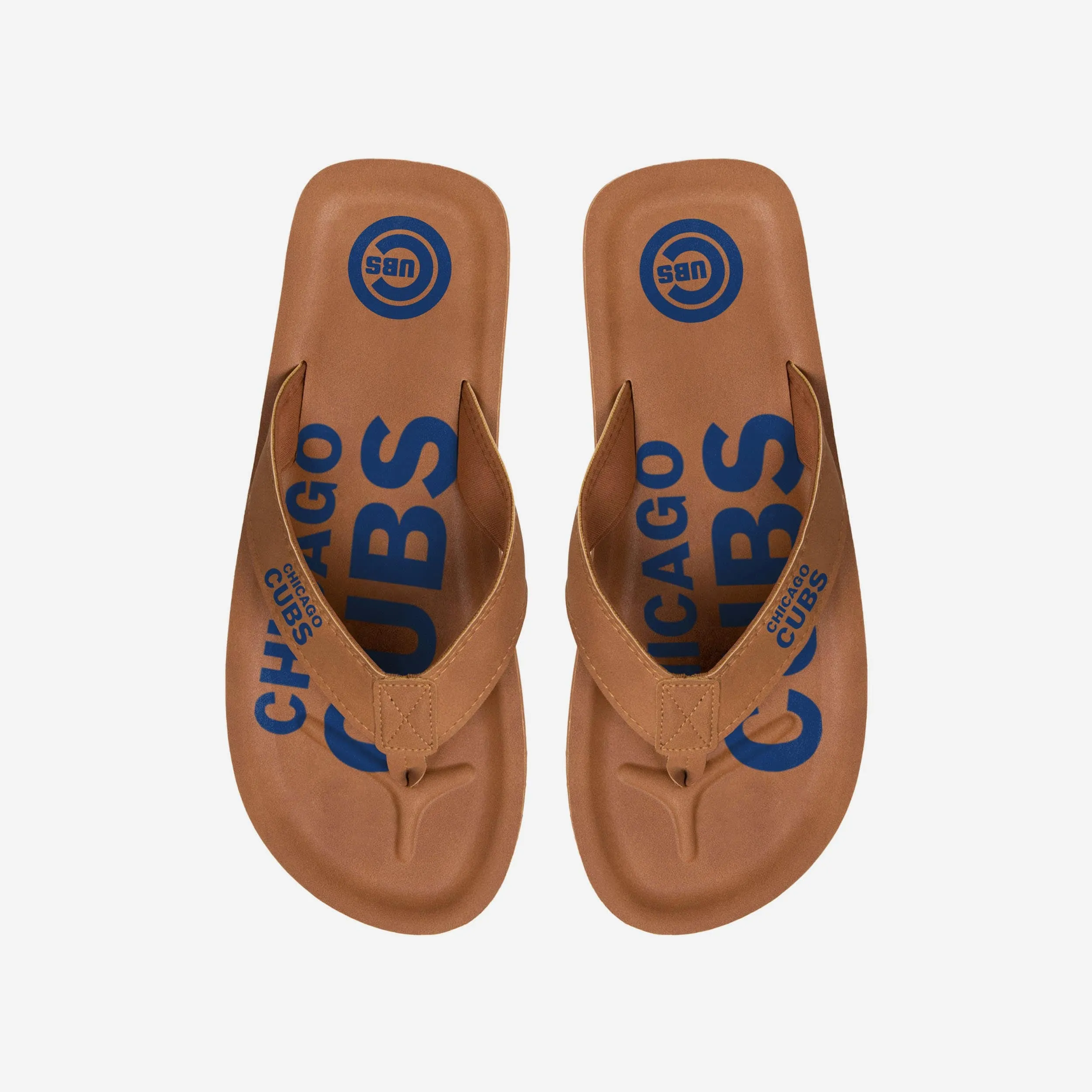 Chicago Cubs Color Pop Contour Flip Flop