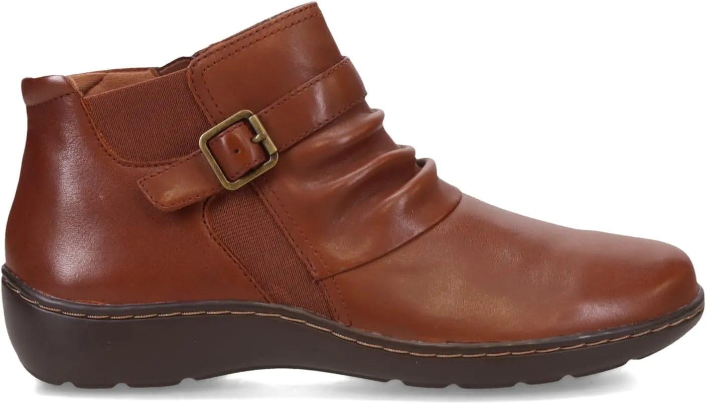 Clarks Women's Cora Rouched Ankle Boot