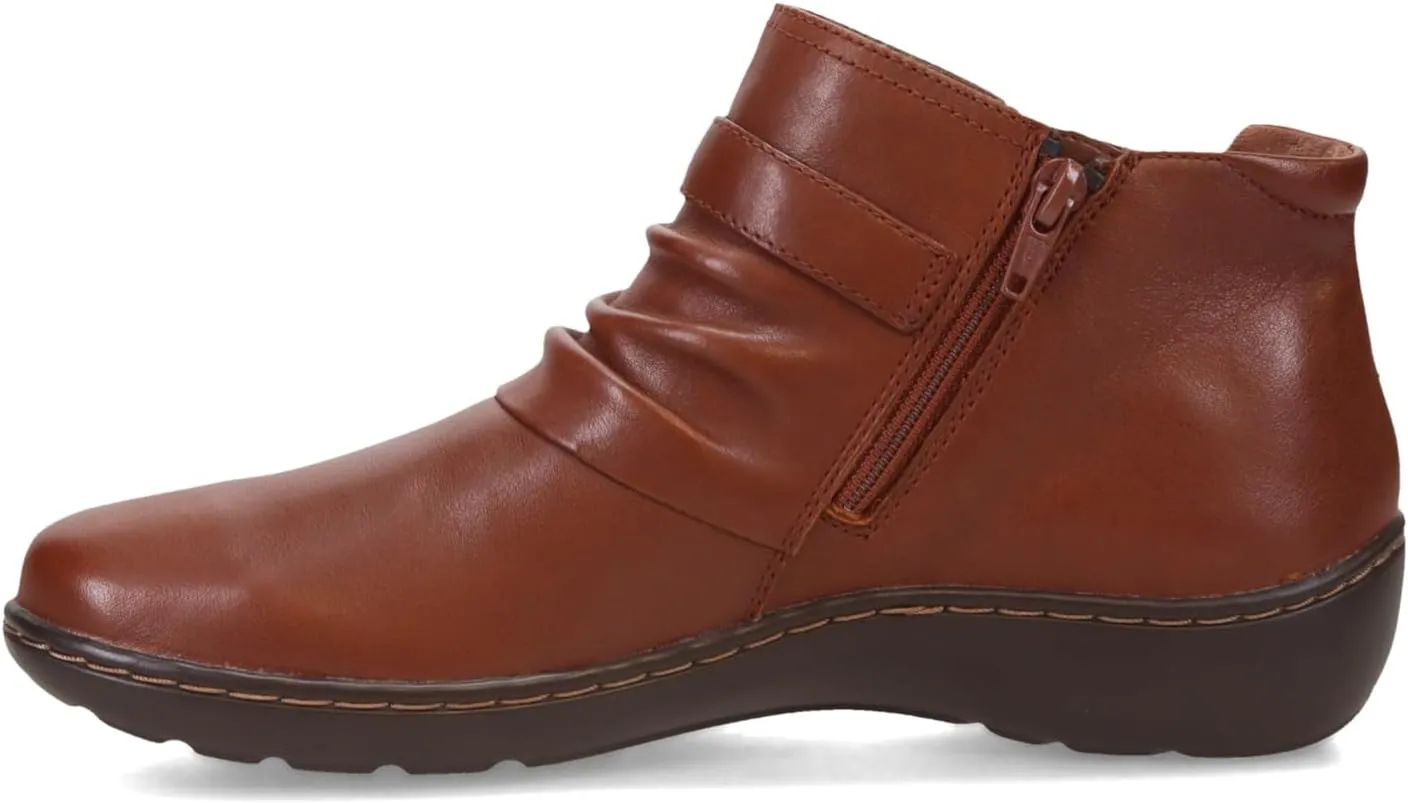 Clarks Women's Cora Rouched Ankle Boot