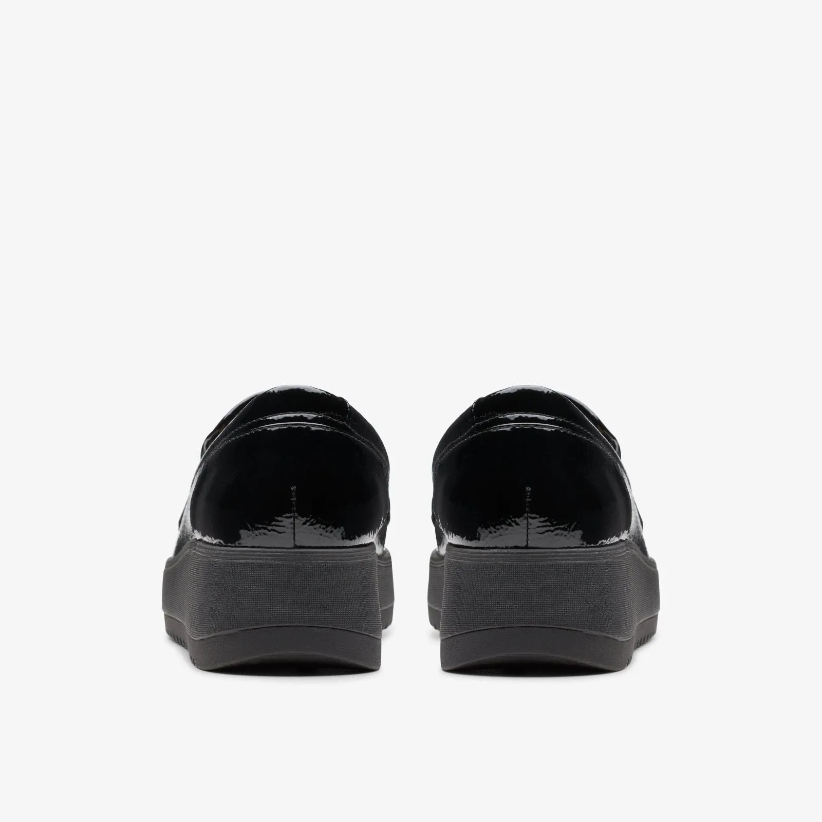 Clarks Women's Zylah May Black Crinkle Patent 26180108