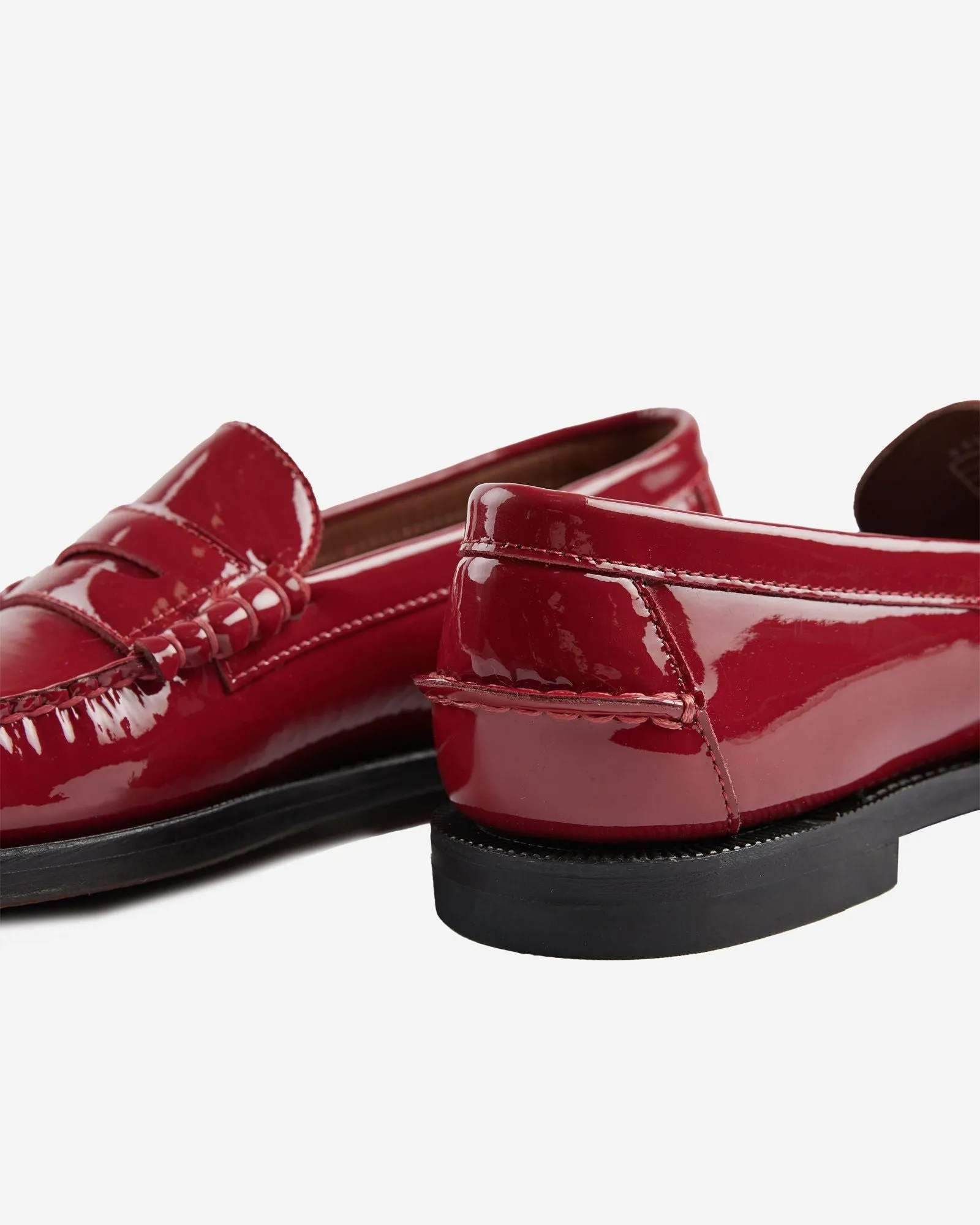 Classic Dan patent leather moccasins