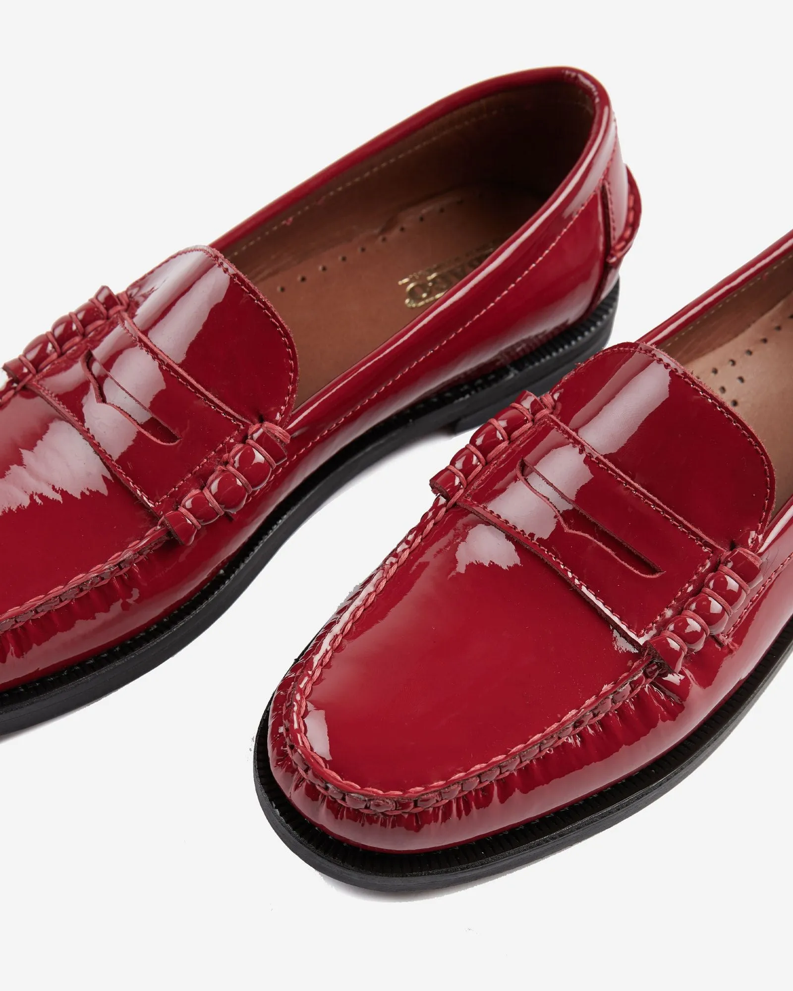 Classic Dan patent leather moccasins