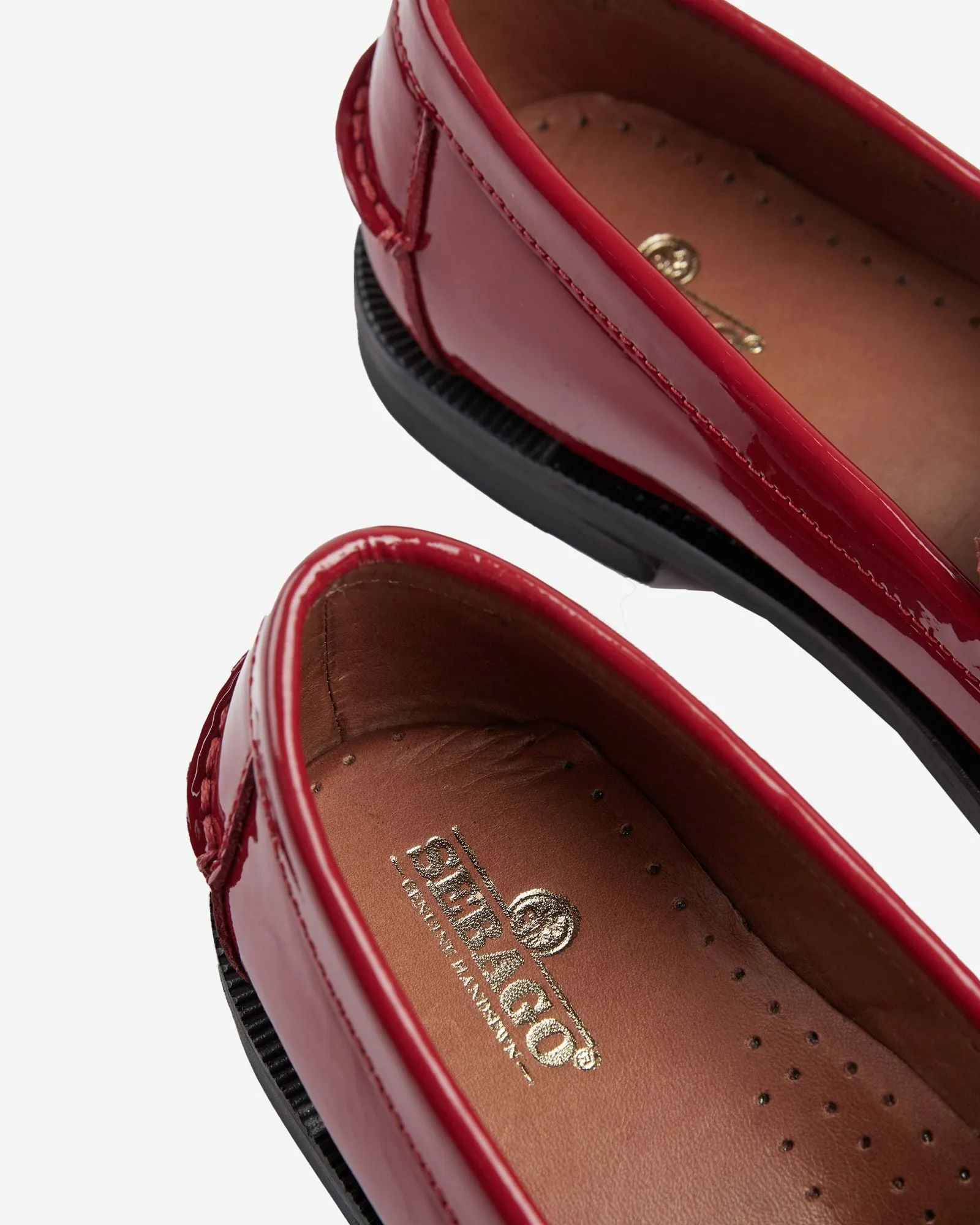 Classic Dan patent leather moccasins