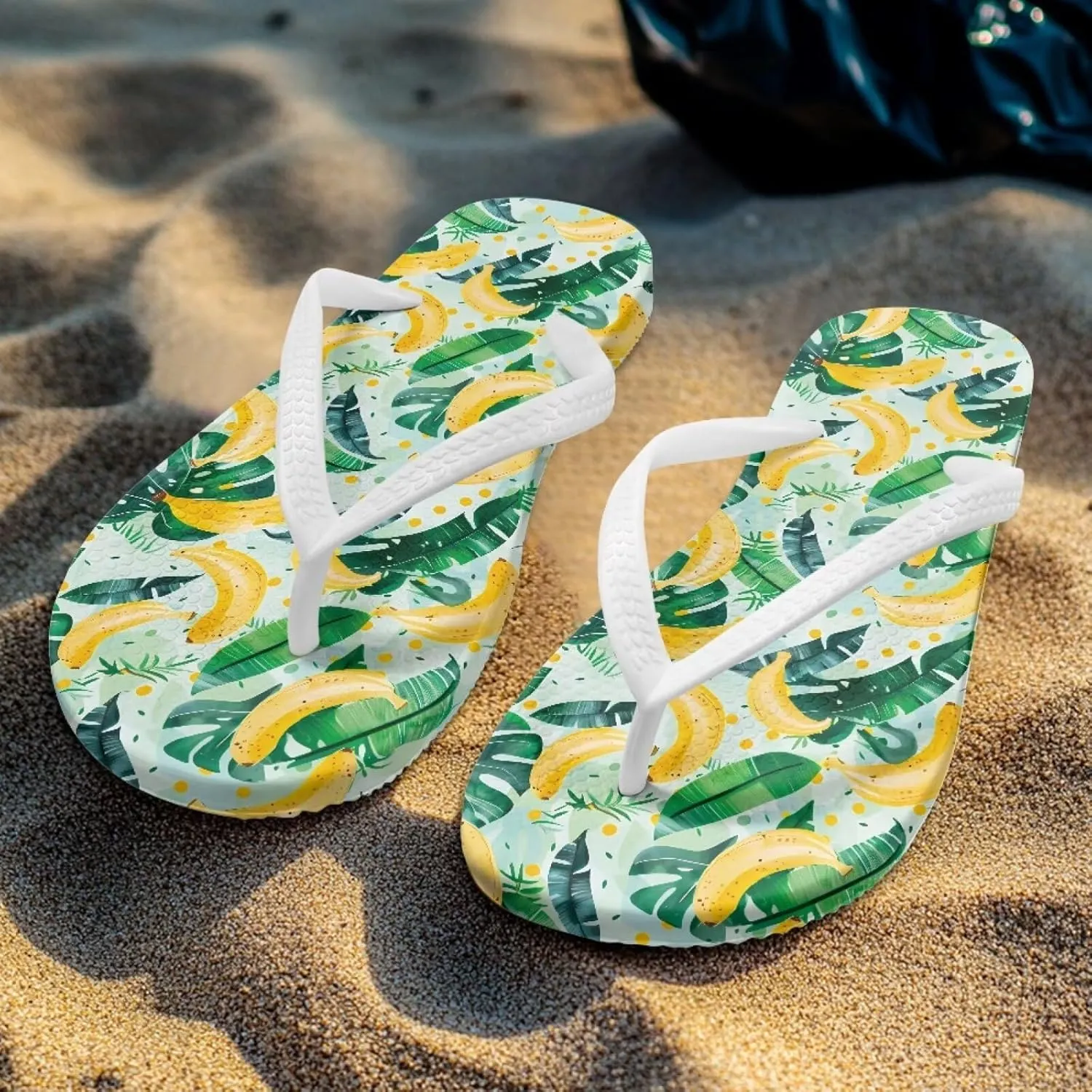 Coloranimal Flip Flops for Women Sandals Women Comfortable Womens Flip Flops House Slippers Beach Sandals Water Resistant Shower Shoes