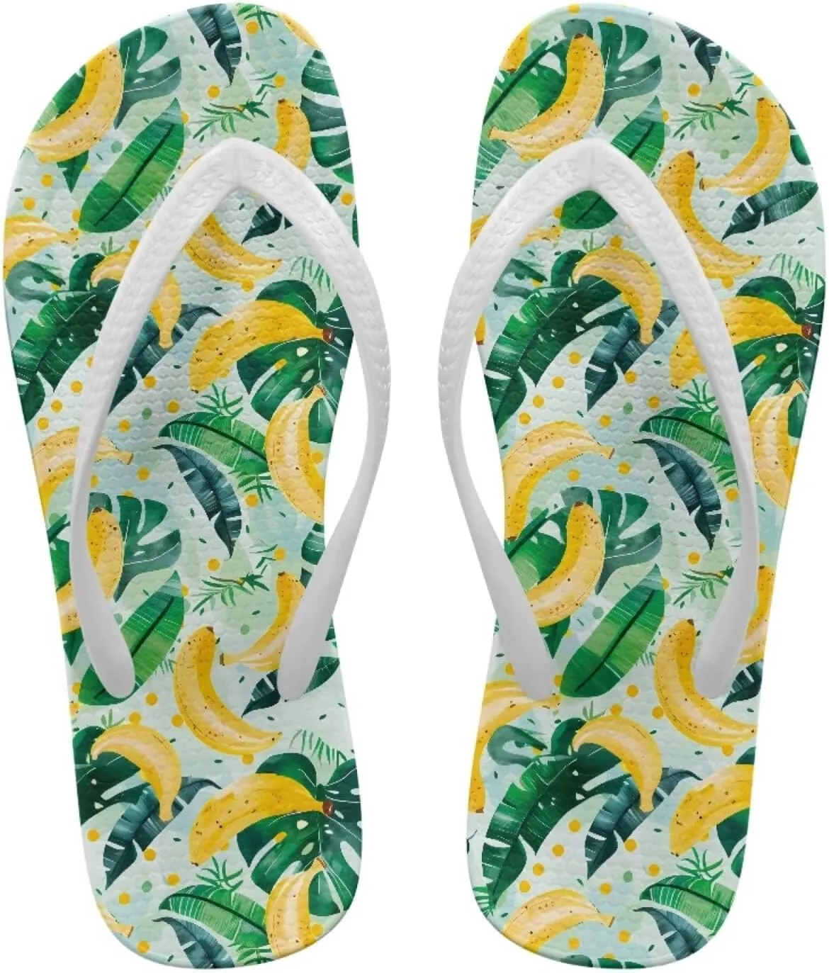Coloranimal Flip Flops for Women Sandals Women Comfortable Womens Flip Flops House Slippers Beach Sandals Water Resistant Shower Shoes